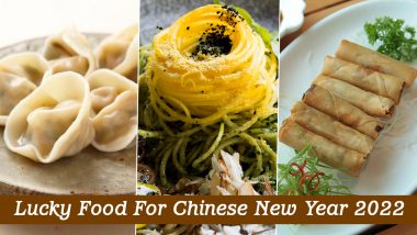 Chinese New Year 2022 Lucky Food: From Spring Rolls to Longevity Noodles, 5 Cuisines To Make During Reunion Dinner For Glad Tidings And Good Fortune (Watch Videos)